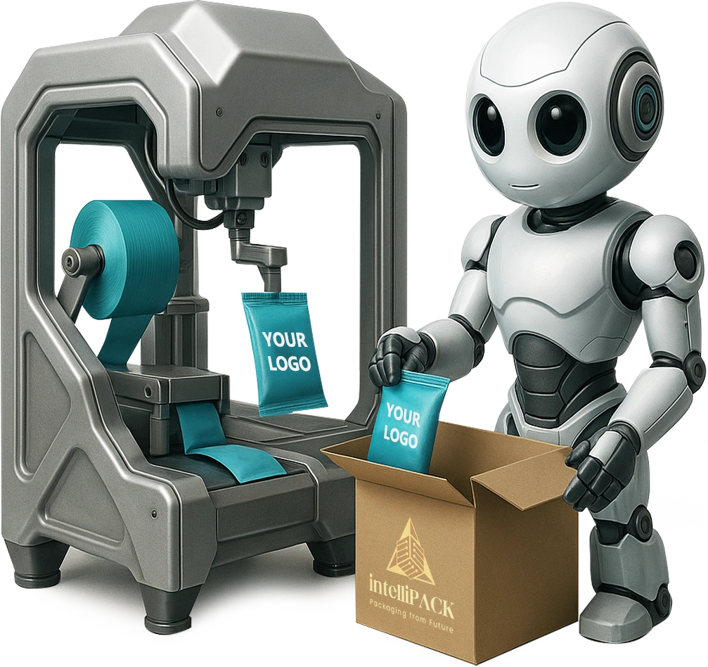 انتلي باك إنتلي باك إنتليباك intellipack تغليف مناديل معطرة